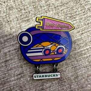 Magic Kingdom Tron Vehicle Starbucks Disney Parks 2026 Mystery Pin